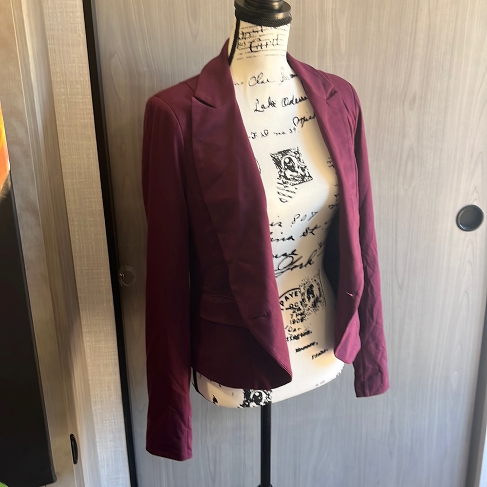 Purple blazer